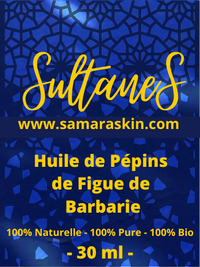 Huile de Pépins de Figues de Barbarie Bio 100% - 30ML